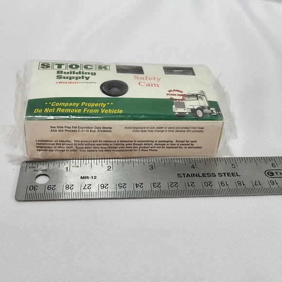 Factory sealed unused 27 exp Disposable Single use Retro Film Camera exp 12/08 - Picture 6 of 6